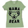 mama bear Ladies Fitted T-Shirt