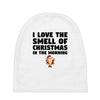 smell of christmas in the morning Baby Beanies