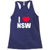 i heart nsw Racerback Tank