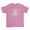 premium vintage 1987 classic perfectly aged limited edition Youth Tee