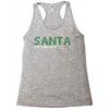 santa i'm a big fun Racerback Tank