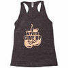 Never Give Up Uterine Cancer Awareness Racerback Tank