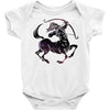 sagittarius zodiac galaxy Baby Bodysuit