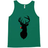 deer skull christmas Tank Top