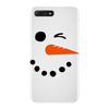 snowman face iPhone 7 Plus Case