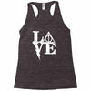 harry love Racerback Tank
