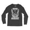 Never Underestimate Dog Rescuer Who Was Born August Long Sleeve Shirts