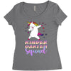 kindergarten squad Women's Triblend Scoop T-shirt