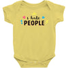 I Hate People Baby Bodysuit