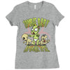 zombie baby apocalypse Ladies Fitted T-Shirt