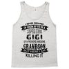 Super Cool Gigi Of A Freaking Awesome Grandson Tank Top