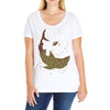 jaguar shark Ladies Curvy T-Shirt