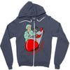 it's not rocket surgery Zipper Hoodie