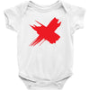 red x Baby Bodysuit