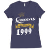 queens are born in 1999 Ladies Fitted T-Shirt