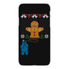 cookie monster gingerbread man ugly christmas sweater iPhoneX