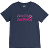 love me, love my dog V-Neck Tee