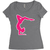 balerina Women's Triblend Scoop T-shirt