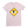 bear shark Ladies Fitted T-Shirt