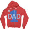 1 dad (2) Zipper Hoodie