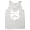 meow or never cat Tank Top