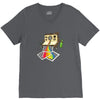 vomit camera V-Neck Tee