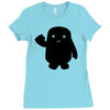 adipose dr who Ladies Fitted T-Shirt