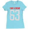 i have a dream 1963 Ladies Fitted T-Shirt