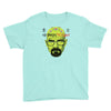 no brain no gain Youth Tee