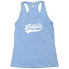 i'm out of your league Racerback Tank
