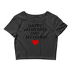 happy valentine day honey Crop Top