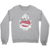 bad cat   gatos locos Crewneck Sweatshirt