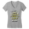 wenn papa wer dann Women's V-Neck T-Shirt
