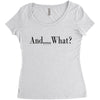 and what Women's Triblend Scoop T-shirt