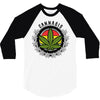 cannabis 3/4 Sleeve Shirt