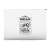 Vintage Aged To Perfection 1953 Accessory Pouches