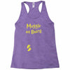 Muggle On Board Yellow Racerback Tank