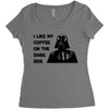 Darth Vader Women's Triblend Scoop T-shirt