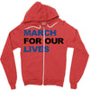 March For Our Lives Zipper Hoodie