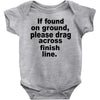 if found on ground please Baby Bodysuit