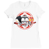 power villains Ladies Fitted T-Shirt