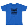 dreaming about pumpkin spice hayrides footbal falling leaves family ti Toddler T-shirt