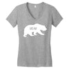 Bear Women's V-Neck T-Shirt