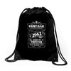 Vintage Aged To Perfection 1962 Drawstring Bags