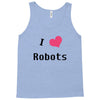 i love robots Tank Top