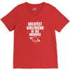 Greatest Girlfriend In The Universe V-Neck Tee