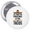 i love you and tacos. Pin-back button