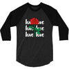 Love Rose 3/4 Sleeve Shirt