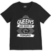 Queens Are Born In February V-Neck Tee