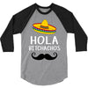 hola bitchachos 3/4 Sleeve Shirt
